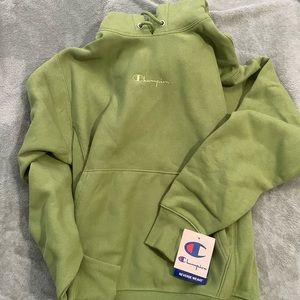 NWT green Champion hoodie